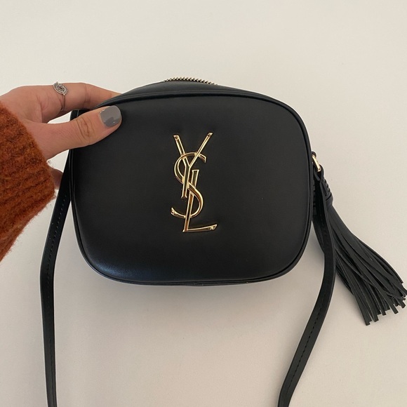 Yves Saint Laurent Handbags - YSL black blogger bag